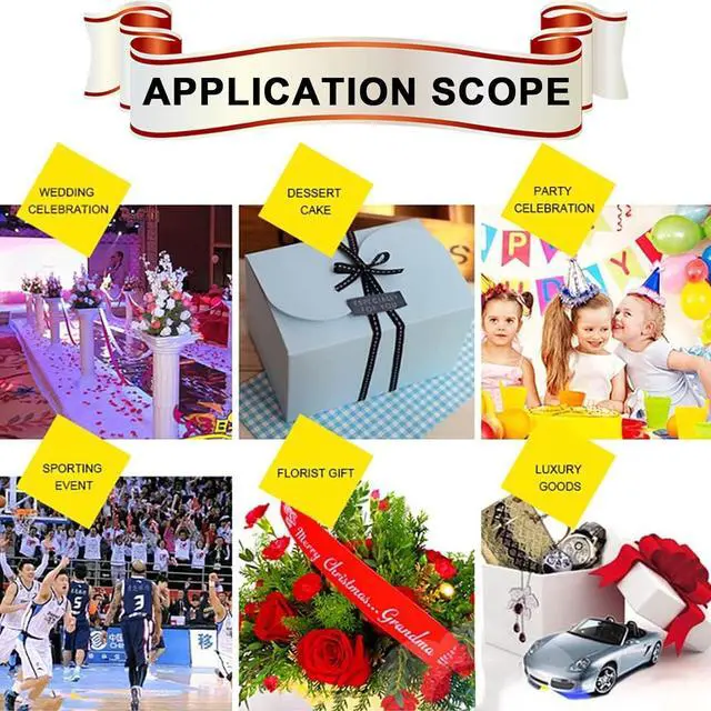 Alt view image 7 of 7 - Wedding Ribbon Customization Tool,Digital Ribbon Printer,Print Speed: 150mm/s,with Ribbon Holder,for Floral Bouquet Gifts/Crafts/Bows/Party/Wedding,Simple to Use,Singlerow
