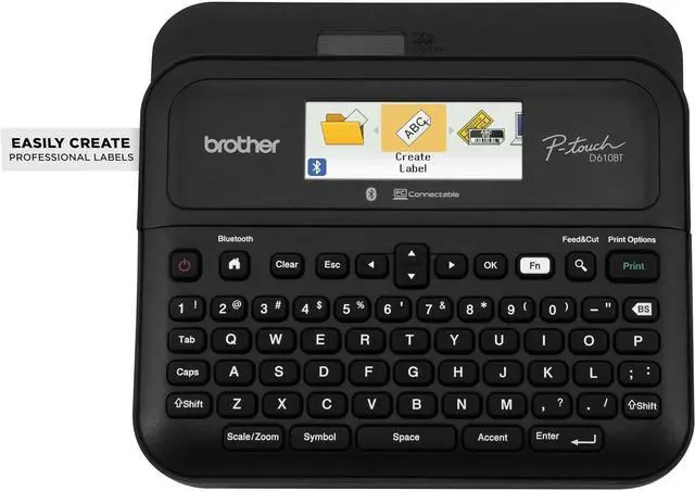 Alt view image 2 of 6 - P-touch PT-D610BT Business Professional Connected Label Maker With Bluetooth®