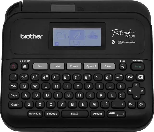 Main image of P-Touch PT-D460BT Business Expert Connected Label Maker | Connect and Create via Bluetooth® on TZe Label Tapes up to ~3/4 inch