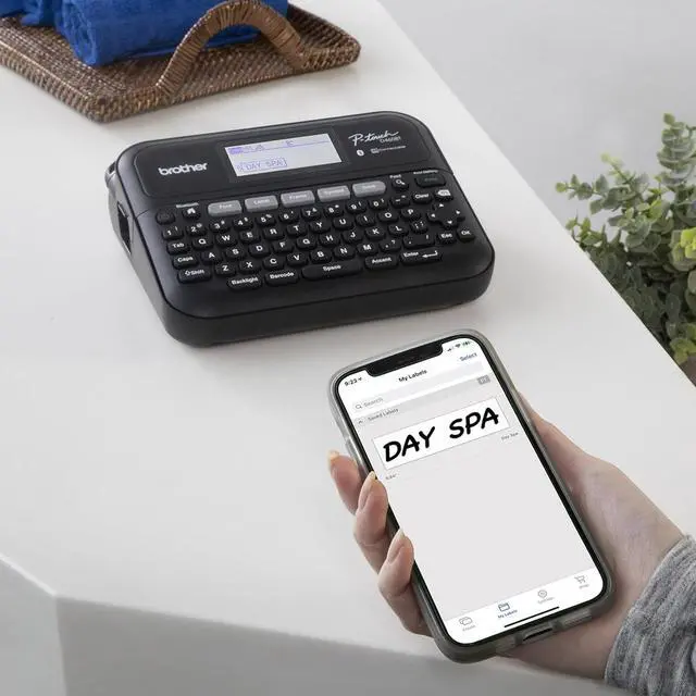 Alt view image 3 of 6 - P-Touch PT-D460BT Business Expert Connected Label Maker | Connect and Create via Bluetooth® on TZe Label Tapes up to ~3/4 inch