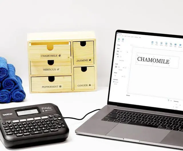 Alt view image 4 of 6 - P-Touch PT-D460BT Business Expert Connected Label Maker | Connect and Create via Bluetooth® on TZe Label Tapes up to ~3/4 inch