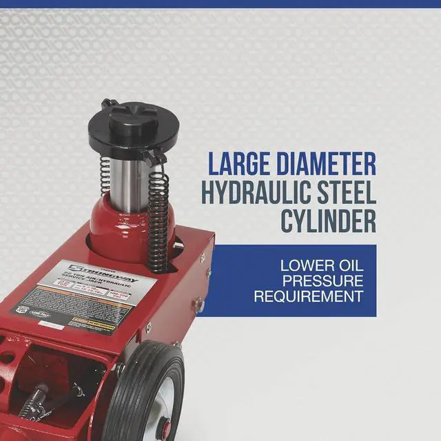 Alt view image 4 of 6 - 22-Ton Quick Lift Air/Hydraulic Service Floor Jack