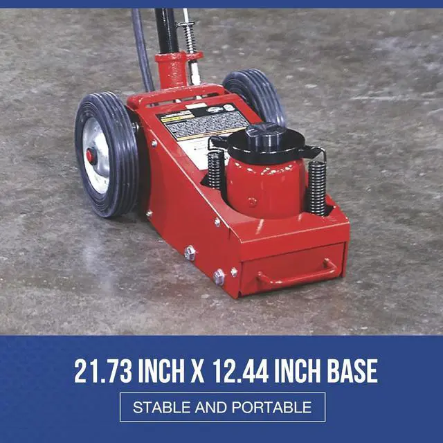 Alt view image 6 of 6 - 22-Ton Quick Lift Air/Hydraulic Service Floor Jack