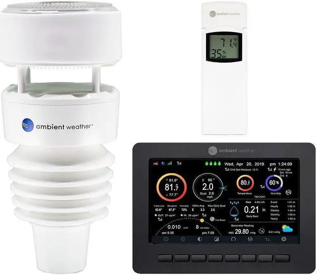 Main image of Weather WS-4000 Solar Powered UltraSonic Wi-Fi Weather Station