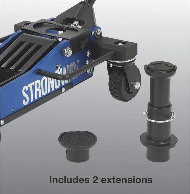 Alt view image 4 of 7 - Off-Road Vehicle Jack, Offroad Jack Aluminum Construction Jack with High-Lift Design and Heavy-Duty Rear Swivel Casters, Car Lift Jack Off Road Jack