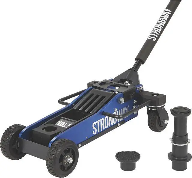 Alt view image 6 of 7 - Off-Road Vehicle Jack, Offroad Jack Aluminum Construction Jack with High-Lift Design and Heavy-Duty Rear Swivel Casters, Car Lift Jack Off Road Jack