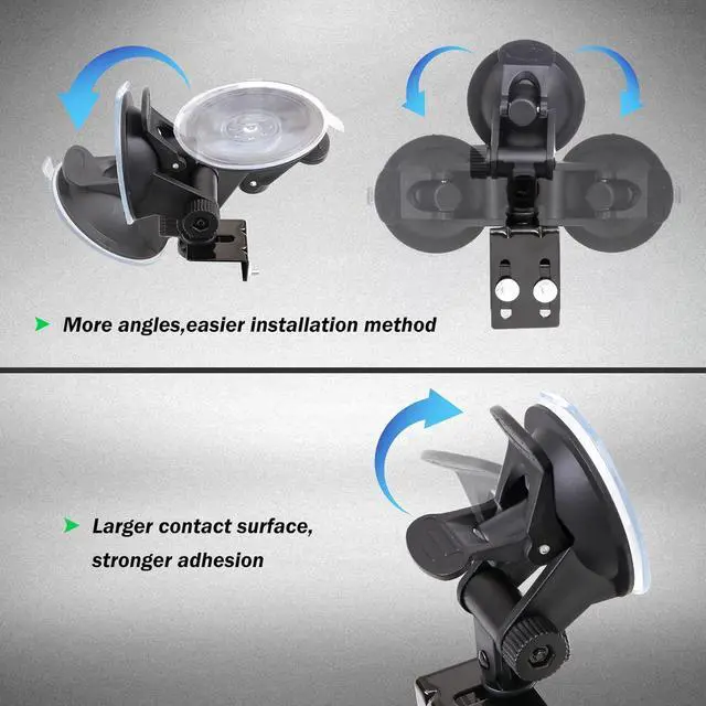 Alt view image 4 of 7 - Emergency Strobe Police Lights Bar Directional Traffic Advisor Warning Strobe Flash Lights for Vehicles Accessories Suction Mounting Bracket 27 Inch 6 Panel Led Wireless Remote Control Blue