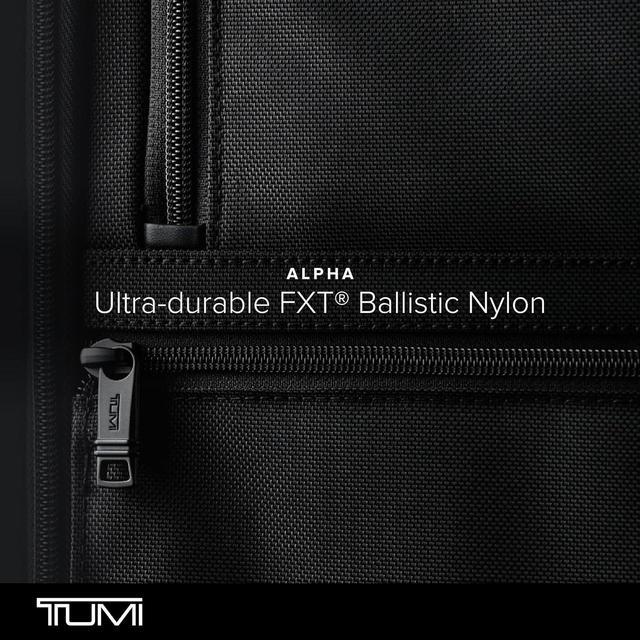 Alt view image 6 of 7 - Alpha Electronic Cord Pouch - Travel Tech Pouch Organizer for Cord, Cable, Charger & Accessories - Zip Entry - Black