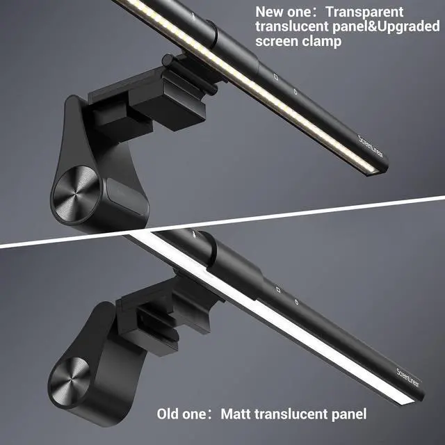 Alt view image 7 of 7 - Quntis Computer Monitor Light, Screen Light Bar No Glare, 20.4'' Monitor Lamp with Auto-Dimming, Adjustable Brightness and Color Temperature, USB Reading LED Monitor Light for Desk/Home/Office