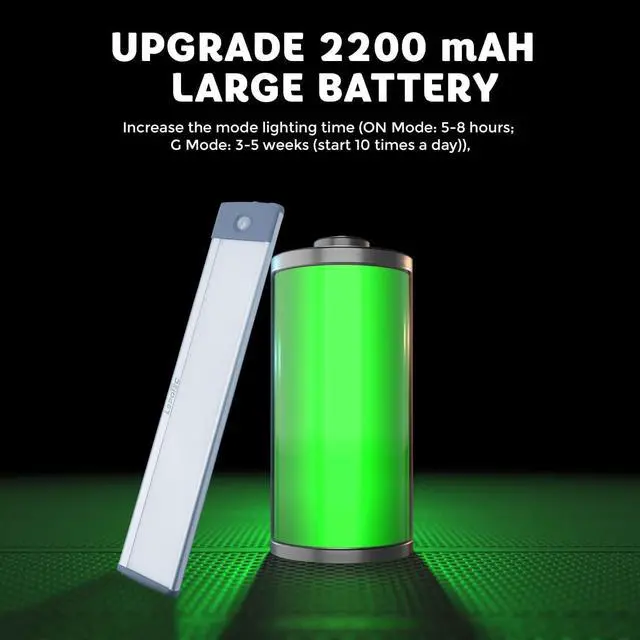 Alt view image 3 of 7 - 4 Set RGB Under Cabinet Lighting,USB Rechargeable Adjust Brightness Color Light, Wireless Magnetic Portable Under Cabinet Linghts,Motion Sensor Color Changing Light for Party, Bar