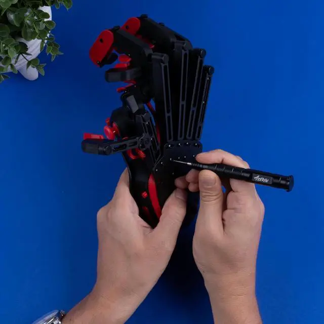 Alt view image 3 of 5 - Cyborg Gaming Keypad  Programmable One Handed Gaming Keyboard for PC Gaming  with Analog Thumbstick and 29 Programmable Keys  3D Printed Customized Keypad  for Righties (Red)