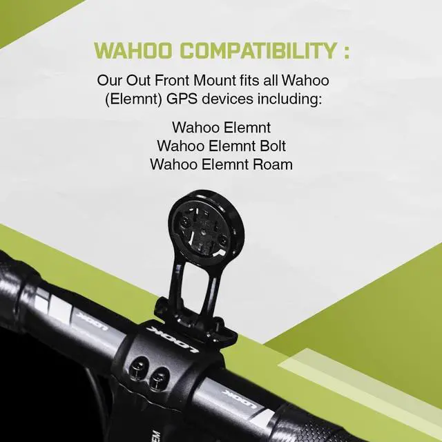 Alt view image 3 of 7 - JRC Components Wahoo Mount | Stealth + Premium Stem Mount Wahoo Elemnt Mount for Bicycle | Wahoo Elemnt Bolt Bike Computer Mount for Stem | Wahoo Elemnt Stem Mount for Wahoo Bike Computer