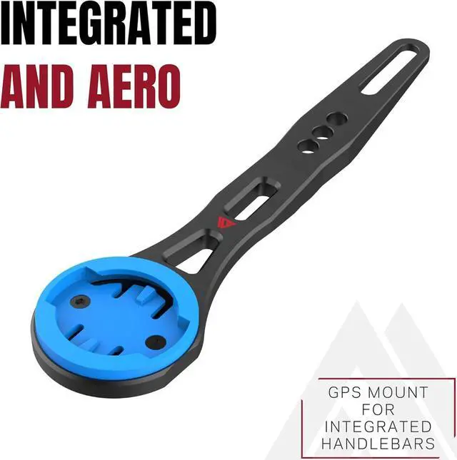 Alt view image 2 of 6 - Cycling Integrated Handlebar Mount Wahoo Mount for Integrated Handlebars Made with CNC Alumninumn fits Bars Such as Shimano, FSA, Canyon, Ritchey, and Many Others! (Mount with GoPro Adapter)