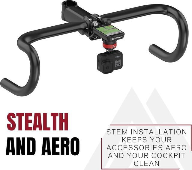 Alt view image 5 of 7 - Cycling Quick Release Stem Mount GoPro Computer Mount for Wahoo and Garmin Bike Computers (Bike Mount for Edge 1040, Elemnt Roam, Elemnt Bolt v2) 1040 Bike Mount Compatible with GoPro Accessories