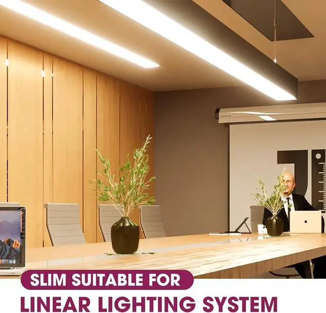 Alt view image 7 of 7 - 60W Slim Triac Dimmable LED Driver,100-277V AC to 24V DC Power Supply,0-100% Dimming Transformer for LED Lights,Compatible with Lutron and Leviton Dimmers,Class 2,UL Listed