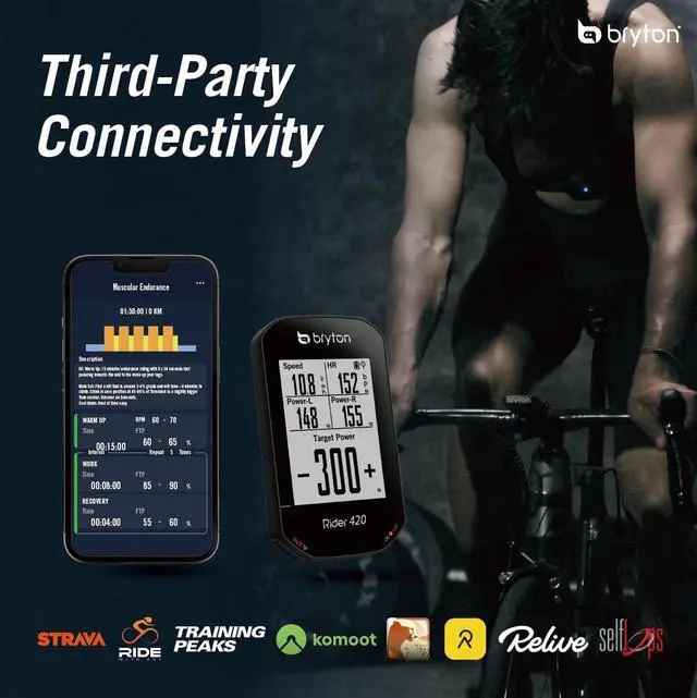 Alt view image 6 of 6 - Rider 420 Wireless GPS Bike/Cycling Computer. Compatible with Bike Radar, 35hrs Long Battery Life, Navigation with Turn-by Turn Follow Track. Bluetooth ANT Bicycle Computer