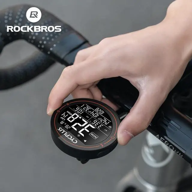 Alt view image 7 of 7 - Bike Computer Wireless GPS Accurate Bike Speedometer with Bluetooth Mini Cycling Computer IPX6 Waterproof ANT+ Bicycle Odometer with Automatic Backlight 2.5" LCD Screen and Larger Battery