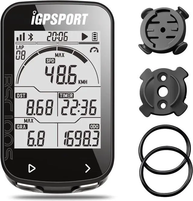 Main image of Bike Computer Wireless GPS, Bike Speedometer with 2.6" Screen Auto Backlight, 40H Battery Life,Bluetooth ANT Cycling GPS Computer for Road Bike MTB