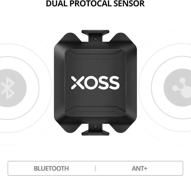 Alt view image 6 of 7 - G+ GPS Bike Computer ANT+ with 2 Smart Cadence Sensor, Bluetooth Cycling Computer, Wireless Bicycle Speedometer Odometer, Waterproof MTB Tracker Fits All Bikes (Support Heart Rate Monitor)