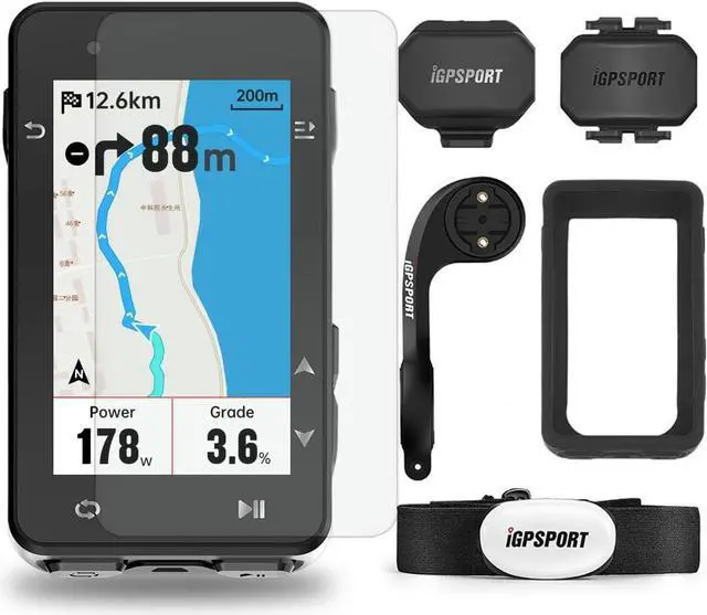 Main image of iGS630 GPS Bike Computer, 2.8 Map Navigation iClimb Training Function MTB Wireless Cycling Computer GPS Unit IPX7 Waterproof
