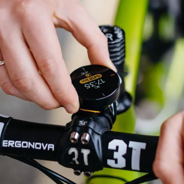 Alt view image 6 of 6 - Bike GPS Computer - Velo 2 | Wireless Global Navigation Map | Weatherproof & 11+ Hours Battery Life | USB Charging | Sat Nav for Cycling with a Strap Mount Included | Glove Friendly