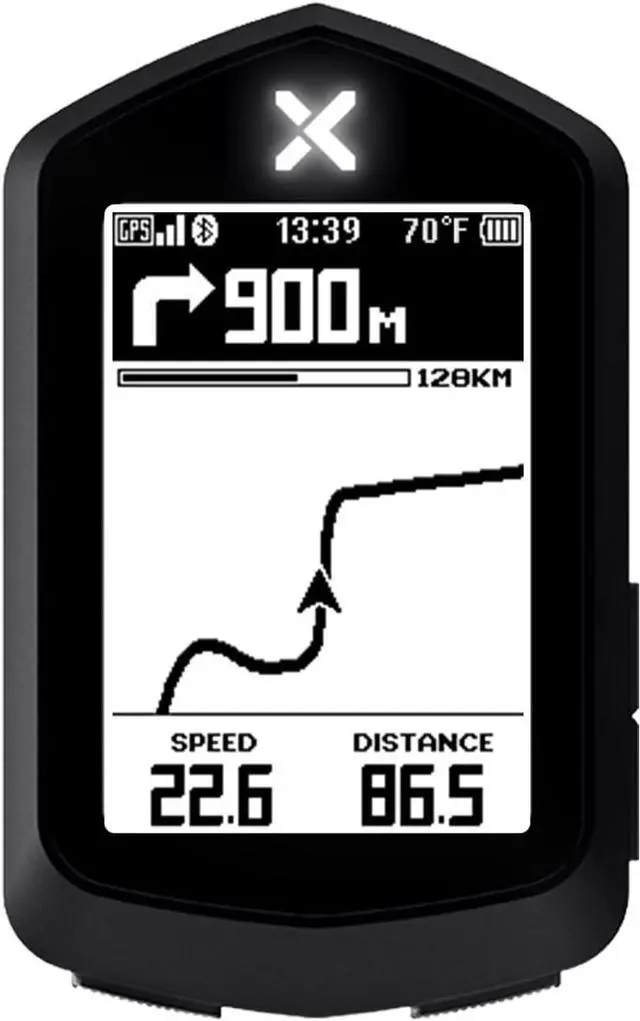 Main image of NAV Cycling Computer GPS Wireless Ant+ Cycling Computer GPS with Bluetooth, IPX7 Waterproof Bicycle Speedometer Odometer with 2.4Inch LCD and Auto Backlight Fits All Bikes