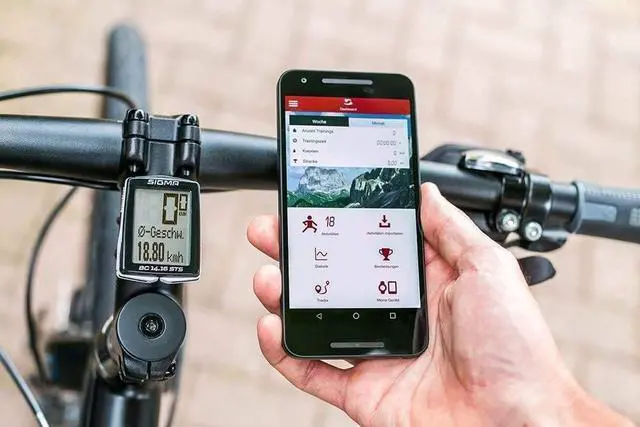 Alt view image 5 of 7 - BC 14.16 Bicycle Computer, Wired | Altitude Functions - Slope, Gradient | Full Text Display, Auto Start/Stop, Automatic Bike Recognition & Pairing | IPX8 Water Resistant | Tool Free Mounting