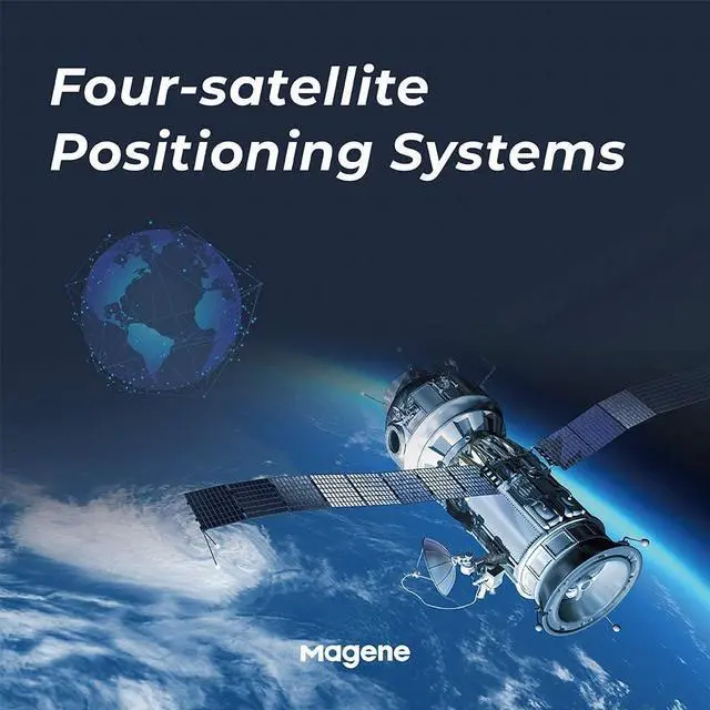 Alt view image 6 of 7 - C406 Bike Computer with Holder, Waterproof GPS Cycling Computer, Wireless Smart Road Bicycle Monitor, 2.5 Inch LCD Screen