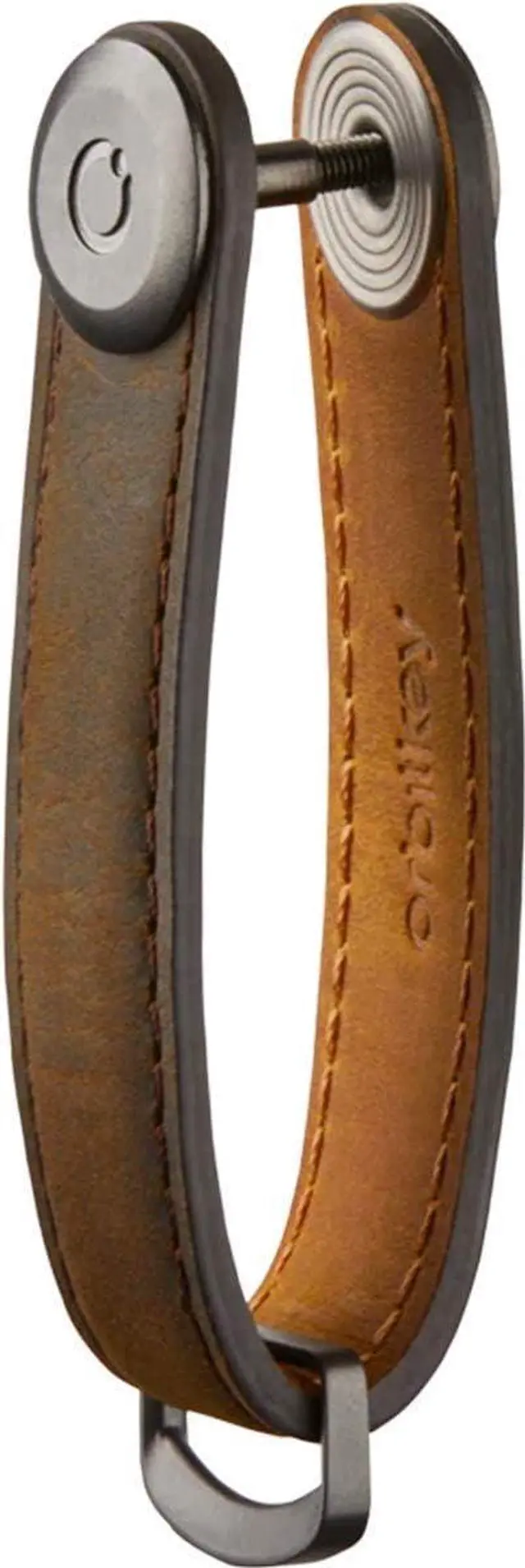 Alt view image 2 of 5 - Crazy Horse Leather Key Organizer | Quiet Profile | Holds up to 7 Keys