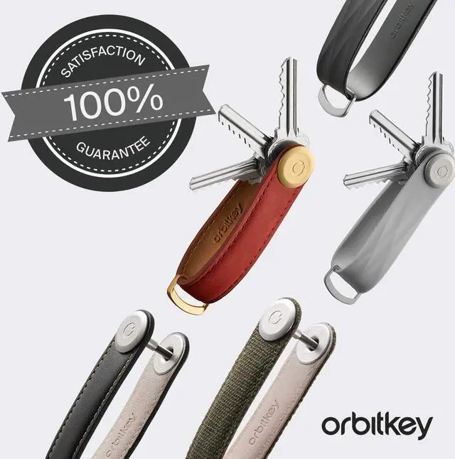 Alt view image 5 of 5 - Crazy Horse Leather Key Organizer | Quiet Profile | Holds up to 7 Keys