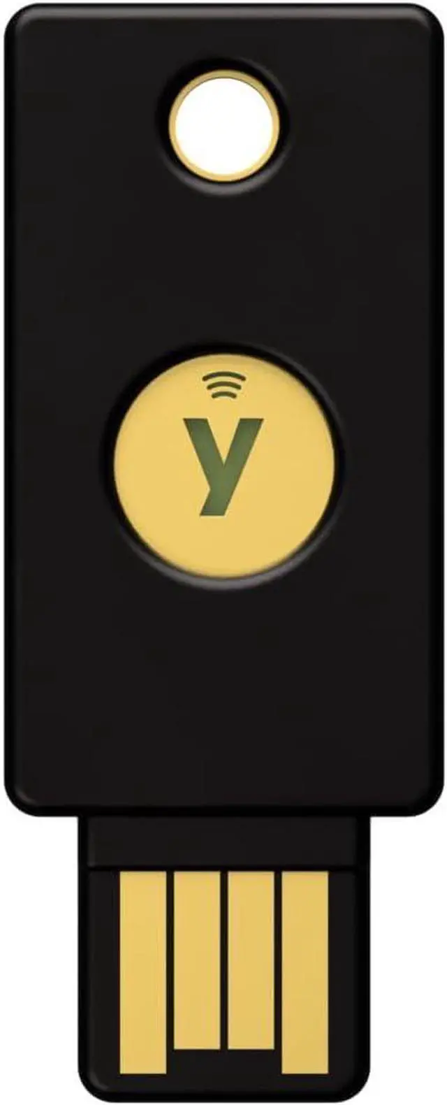 Alt view image 2 of 7 - YubiKey 5 NFC - Two-Factor authentication (2FA) Security Key, Connect via USB-A or NFC, FIDO Certified - Protect Your Online Accounts