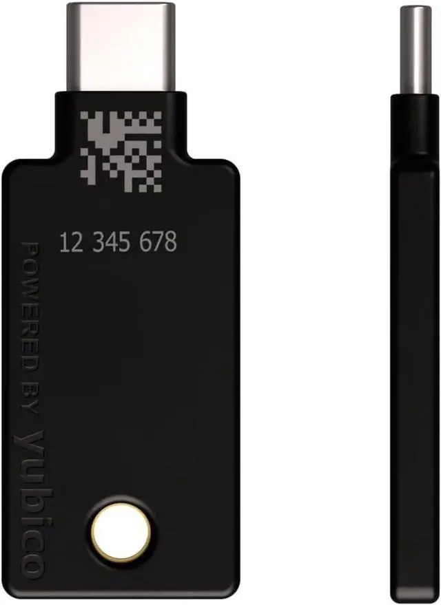Alt view image 3 of 7 - 5C NFC - Two-Factor authentication (2FA) Security Key, Connect via USB-C or NFC, FIDO Certified - Protect Your Online Accounts