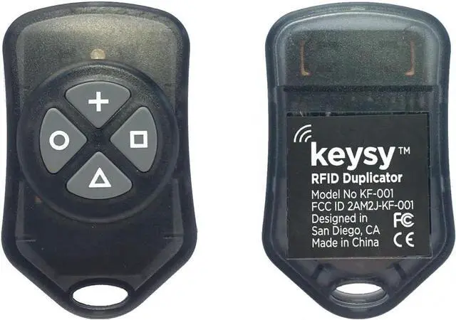 Alt view image 3 of 7 - Keysy RFID Duplicator - Copy Key Fobs and Key Cards (HID, AWID, Indala, Keri, ioProx, Rosslare, DKS Doorking, XceedID, Paradox, CDVI + More) Reader Writer Copier Cloner 125kHz Including (1 Key Fob)