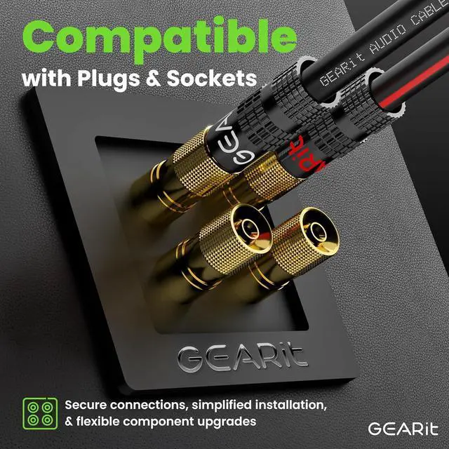Alt view image 6 of 7 - 16AWG Speaker Wire, GearIT Pro Series 16 Gauge Speaker Wire Cable (500 Feet / 152.4 Meters) Great Use for Home Theater Speakers and Car Speakers, Black