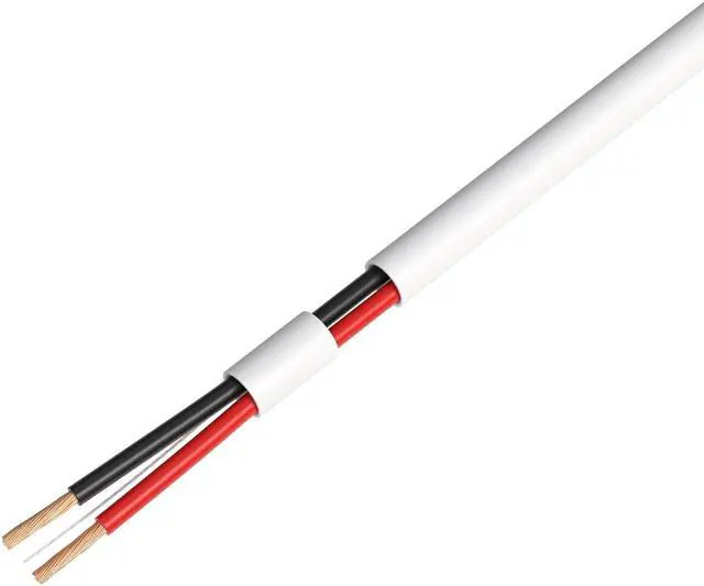 Alt view image 3 of 5 - Online 14/2 250FT Speaker Cable Oxygen Free Copper, CL3 CMR in-Wall Rated, White Jacket, OFC Strands Compatible with Low Voltage LED Wire, Car Audio, Home Theater