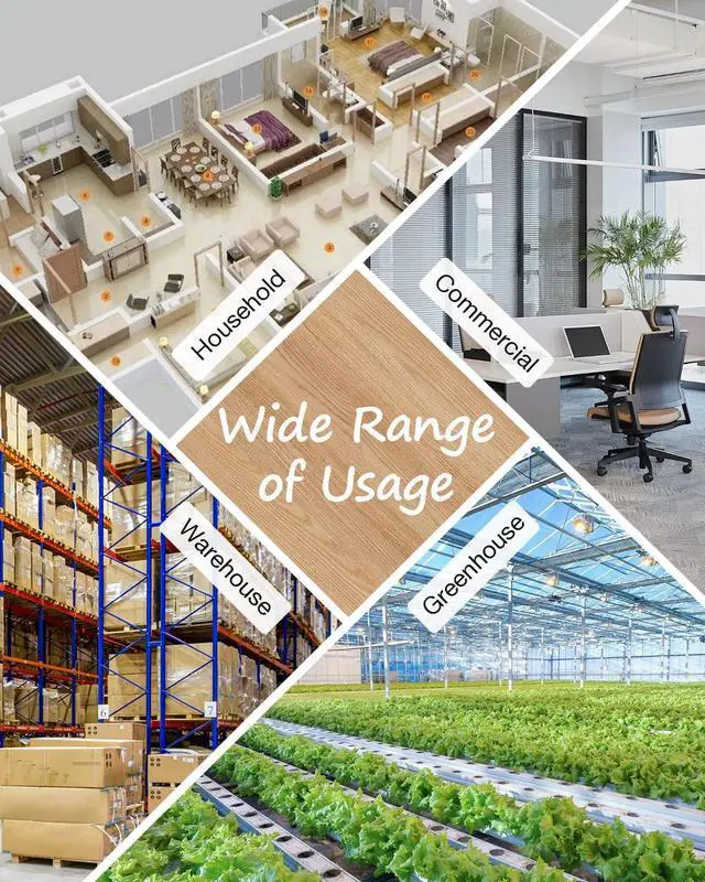 Alt view image 6 of 7 - Warm and Cool Mist Humidifier Large Room, 5.3Gal/20L Whole House Humidifiers for Home, Quickly & Evenly Humidify Larger Areas, Top Fill, Dual Mist Nozzles and Atomizers, Office Plants, White