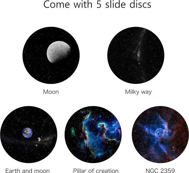 Alt view image 2 of 6 - Star Projector, Orzorz Galaxy Night Light, Home Planetarium Projector with Rechargeable Battery, Sky Light Living Room Decor, Real Starry Nebula, Planet Presentation for Kids, Teen Girls, Adults