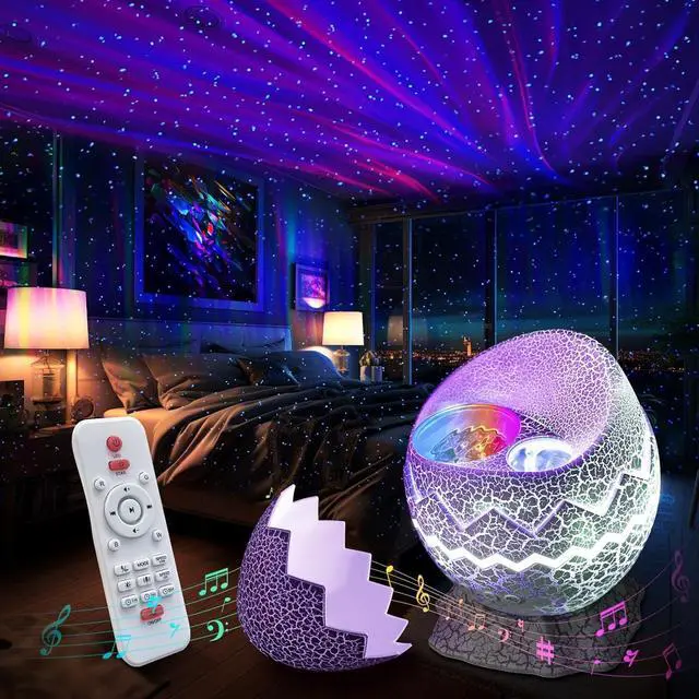 Main image of Galaxy Projector, Star Projector LED Lights for Bedroom, Outdoor Lighting Projector, Starry Night Light with White Noise and Bluetooth Speaker, Gifts for Kids Adults Christmas, Birthdays