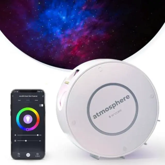 Main image of Star Light Galaxy Projector for Bedroom | Alexa, Google Assistant, App Controlled, Adjustable Brightness, 16.7m Color Options, Timer Modes | Laser Starry Nebula Clouds, Night Sky for Kids