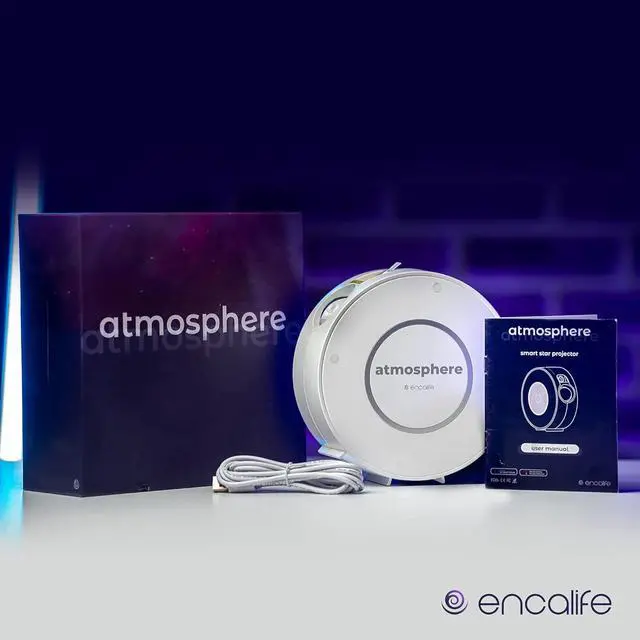 Alt view image 7 of 7 - Star Light Galaxy Projector for Bedroom | Alexa, Google Assistant, App Controlled, Adjustable Brightness, 16.7m Color Options, Timer Modes | Laser Starry Nebula Clouds, Night Sky for Kids