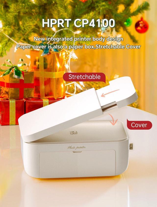 Alt view image 6 of 6 - Photo Printer 4x6,+20 Sheets&1ribbon,Wi-Fi Wireless Instant Picture Printer for iPhone, Android, Smartphone, Thermal Dye-Sublimation Printer,AR Video Printing,Portable Photo Printers for Home Use