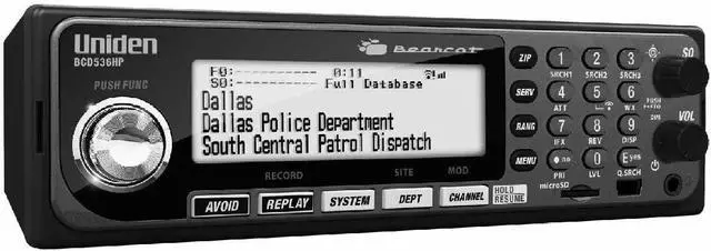Main image of BCD536HP HomePatrol Series Digital Phase 2 Base/Mobile Scanner with HPDB and Wi-Fi. Simple Programming, TrunkTracker V, S.A.M.E. Emergency/Weather Alert. Covers USA and Canada.