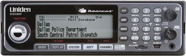 Alt view image 5 of 7 - BCD536HP HomePatrol Series Digital Phase 2 Base/Mobile Scanner with HPDB and Wi-Fi. Simple Programming, TrunkTracker V, S.A.M.E. Emergency/Weather Alert. Covers USA and Canada.