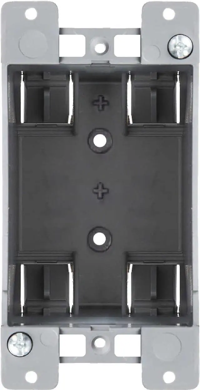 Main image of Hardware 1-Gang PVC Old Work Electrical Outlet Box (48-Pack) | 14 cu. in. Plastic Junction Box for Switches, GFCI, or Duplex Receptacle Outlet | Old Work Electrical Box for Home Improvement