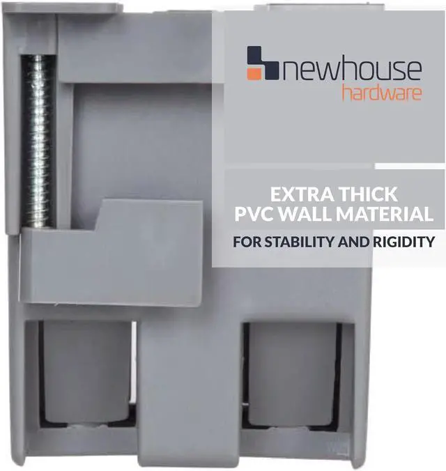 Alt view image 3 of 7 - Hardware 1-Gang PVC Old Work Electrical Outlet Box (48-Pack) | 14 cu. in. Plastic Junction Box for Switches, GFCI, or Duplex Receptacle Outlet | Old Work Electrical Box for Home Improvement