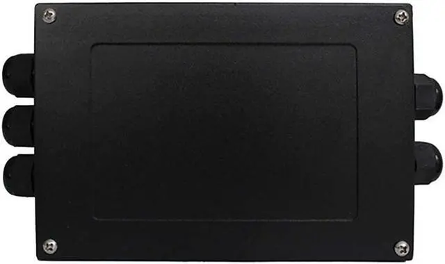 Main image of Load Cell Junction Box Summing Box for Scales, 4 Inlets to 1 Outlet, Aluminum Alloy Casing,Waterproof and Dustproof,Easy to Assemble and Debug