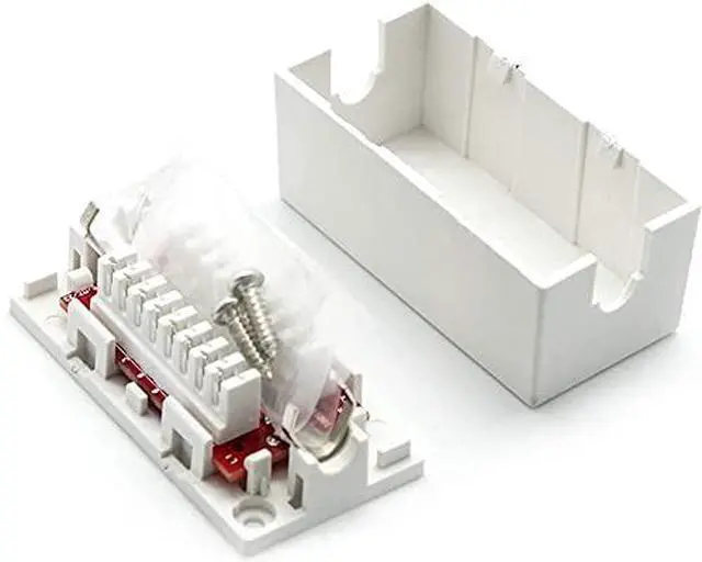 Alt view image 3 of 7 - InstallerParts Cat 6 Junction Box, Punch Down Type (10 Pack)  UL Listed