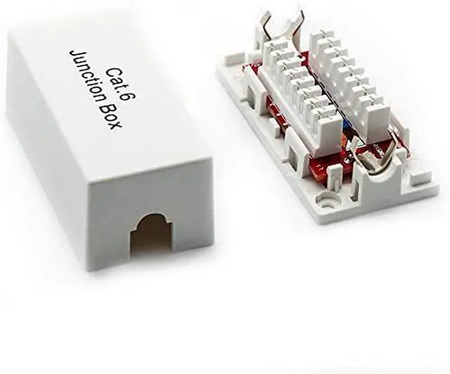 Alt view image 5 of 7 - InstallerParts Cat 6 Junction Box, Punch Down Type (10 Pack)  UL Listed