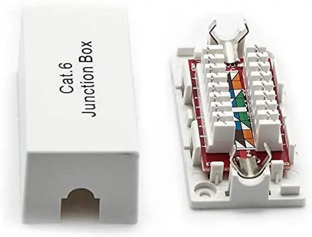 Alt view image 6 of 7 - InstallerParts Cat 6 Junction Box, Punch Down Type (10 Pack)  UL Listed