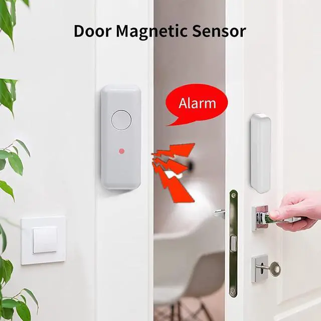 Alt view image 3 of 5 - WiFi 4G Alarm System for Home Security, Wireless Home Alarm 20 Piece Kit with Siren, PIR Motion Sensors, Remote Controls, Window/Door Sensors (Tuya and Smart Life APP)